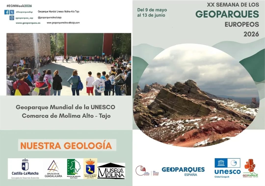 XX Semana de los Geoparques Europeos 2026: Conecta Ciencia, Naturaleza y Comunidad en Molina-Alto Tajo