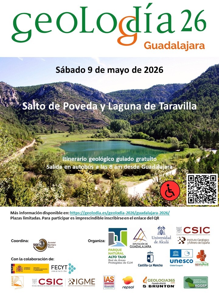 Geolodía 2026 en Guadalajara: Descubre el Salto de Poveda y la Laguna de Taravilla